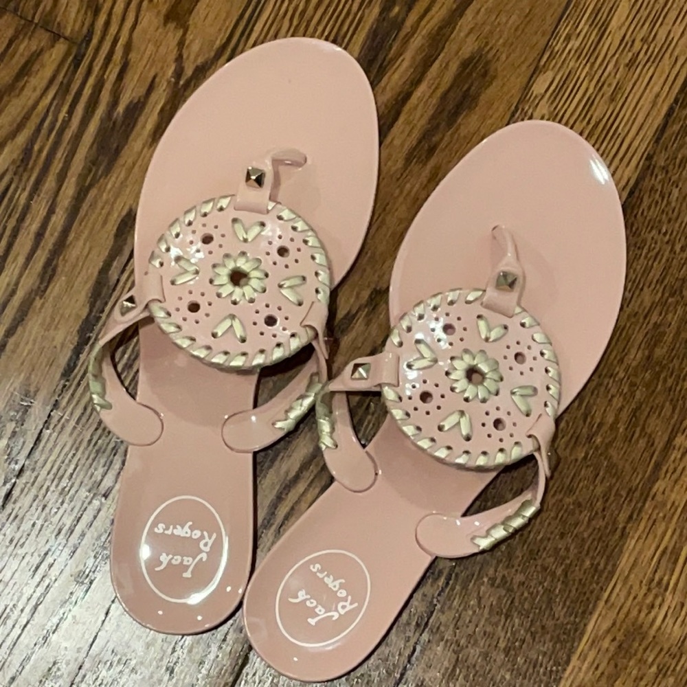 Jack Rogers jelly sandals